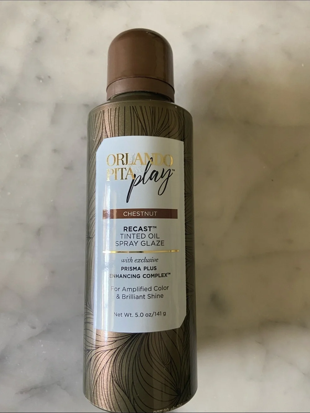 Hair Oil Glossing Spray Glaze - Chestnut